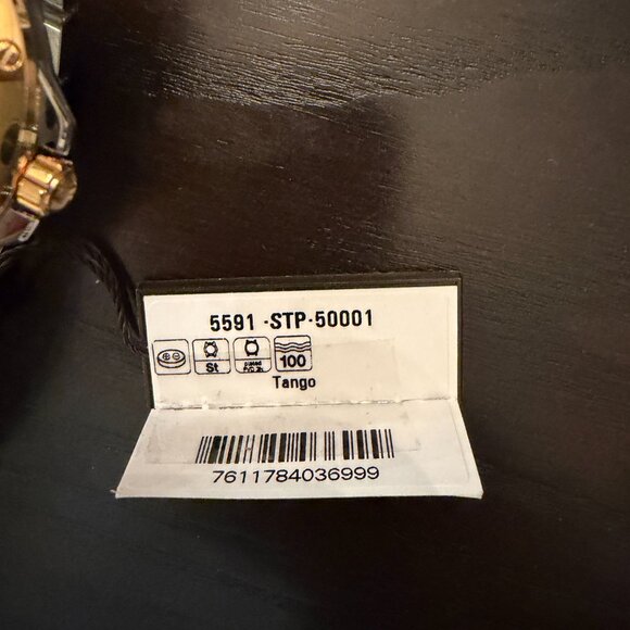 Raymond Weil Tango Blue Dial Two-tone Men's Watch - 5591-STP-50001 ($1475 MSRP) - Picture 6 of 6